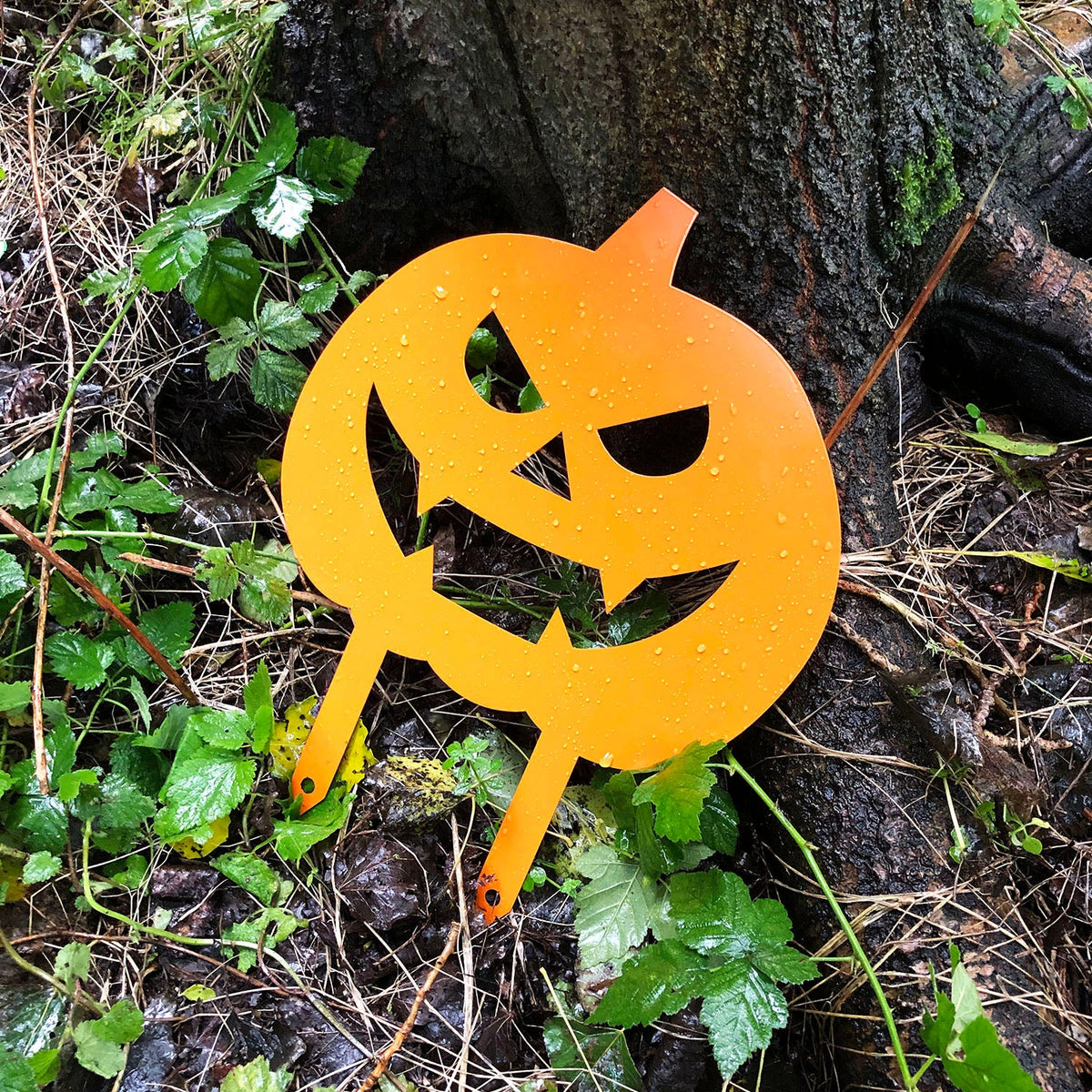 Halloween Garden Pumpkin Decoration - Indoor Outdoors