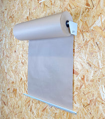 MegaMaxx UK™ Wall Mounted MaxxKraft Brown Paper Roll Dispenser