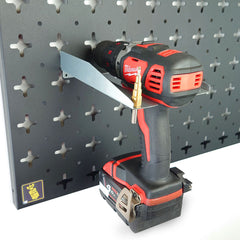Nukeson Tool Wall - Drill Holder Attachment - Indoor Outdoors