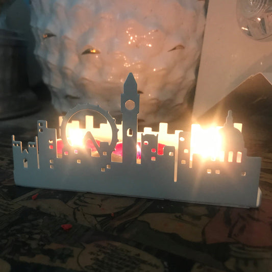 London Skyline Tea Light Candle Holder