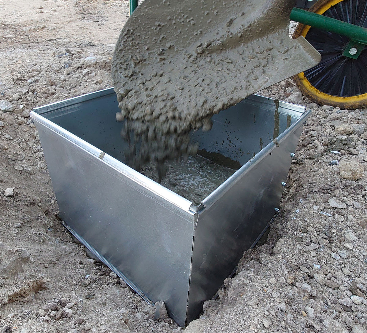 MegaMaxx UK™ Shipping Container Foundation Concrete Base Mould - Indoor Outdoors