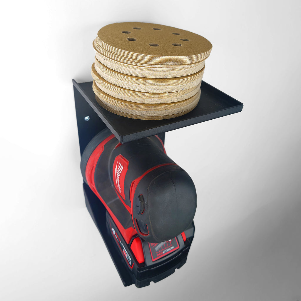 Milwaukee Orbital Sander Bracket & Shelf M18 BOS125 Model