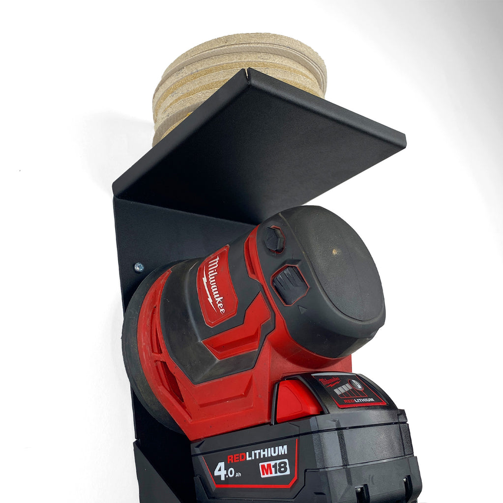 Milwaukee Orbital Sander Bracket & Shelf M18 BOS125 Model