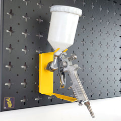 Nukeson Tool Wall - Spray Gun Bracket Attachment - Indoor Outdoors