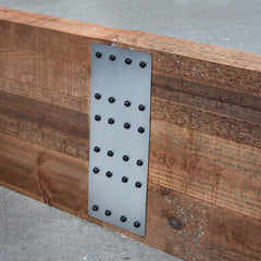 Bracket for Joining Timber Sleepers Along the Edges in 3-Tier Raised Bed Installations.