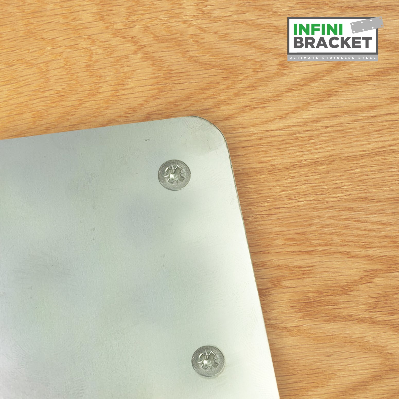 InfiniBracket™ Stainless Steel Flat Sleeper Brackets - Indoor Outdoors