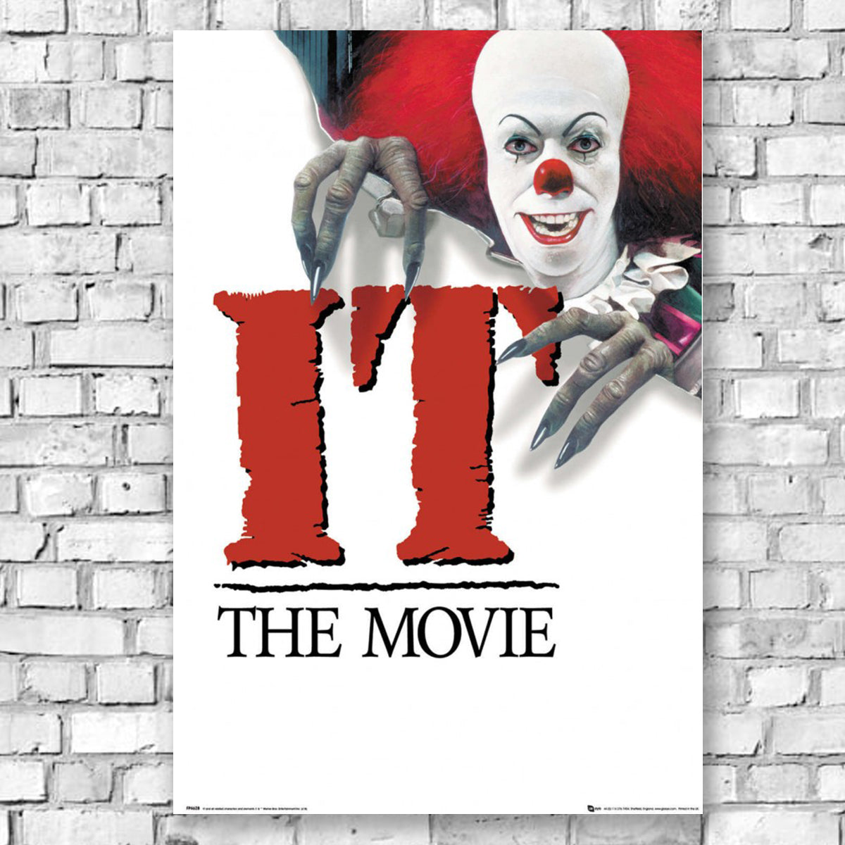 Stephen King's IT 1990 Movie Replica Poster