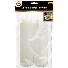 Pack of 2 Large Squeezy Sauce Bottles
