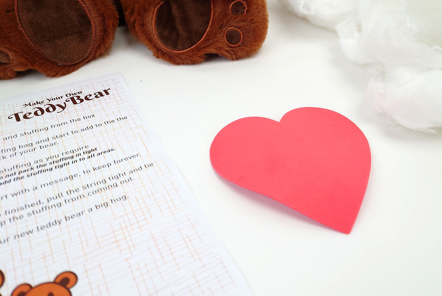 Craftsadora Make Your Own Teddy Bear Kit