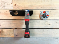 MegaMaxx UK™ Angle Grinder Wall Bracket Tool Holder  - Indoor  Outdoors