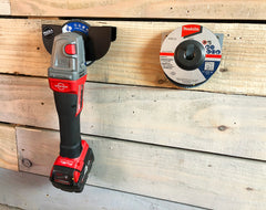 MegaMaxx UK™ Angle Grinder Wall Bracket Tool Holder  - Indoor  Outdoors