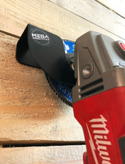 MegaMaxx UK™ Angle Grinder Wall Bracket Tool Holder  - Indoor  Outdoors