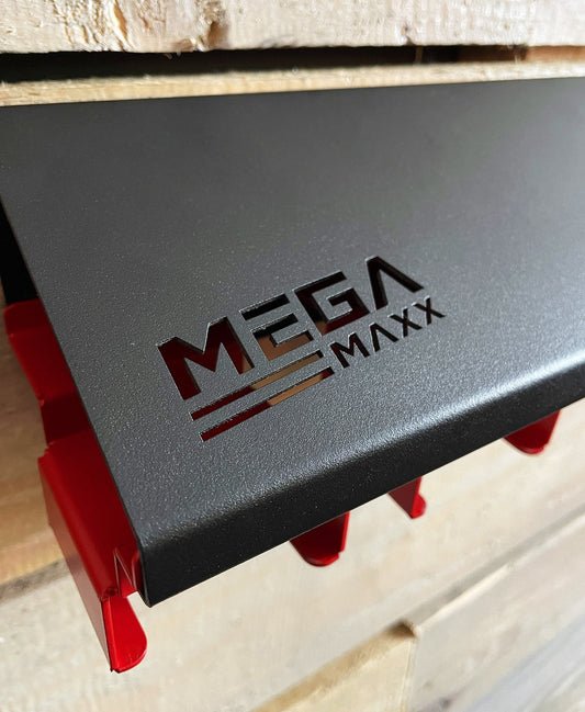 MegaMaxx UK™ Cordless Power Tool Battery Storage Rack - Indoor Outdoors