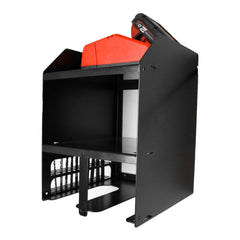 MegaMaxx UK™ Drill Storage and Power Tool Storage Wall Mount Shelf Unit | Indoor Outdoors