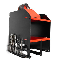 MegaMaxx UK™ Drill Storage and Power Tool Storage Wall Mount Shelf Unit | Indoor Outdoors