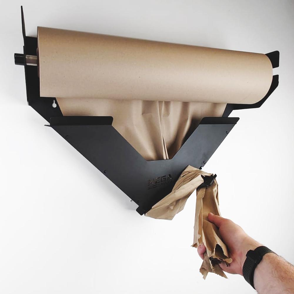 MegaMaxx UK™ Void Fill Paper Crumpler & Cutter | Indoor Outdoors