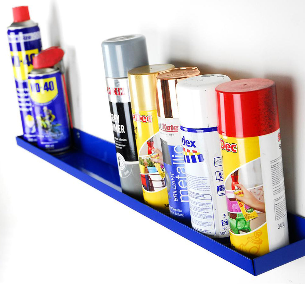 Aerosol Can Shelf MultiPurpose Wall Mount Storage