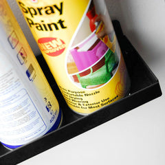 MegaMaxx UK™ Wall Mounted Spray Can & Aerosol Shelf | Indoor Outdoors