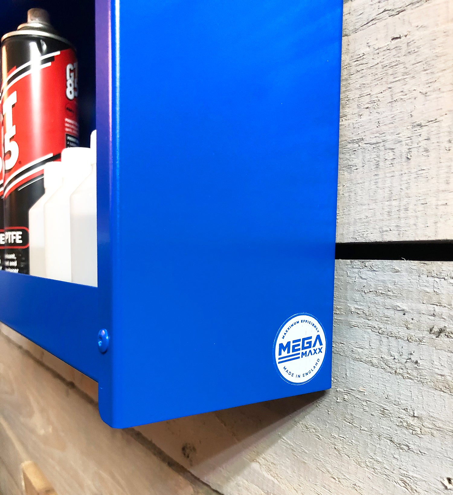 MegaMaxx UK™ Wall Mounted Storage Shelving Cabinet | Indoor Outdoors
