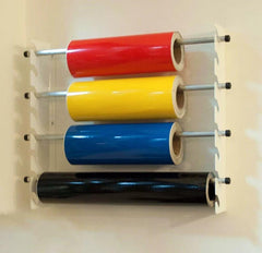 MegaMaxx UK™ Wall Mounted Vinyl & Window Tint Rack - Indoor Outdoors