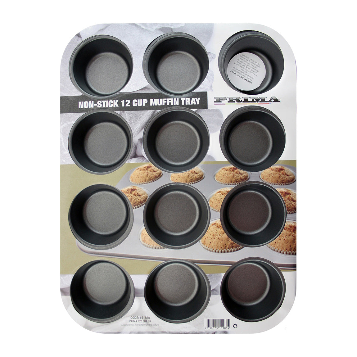Baking Sheet for Muffins, 12 Cup Capacity