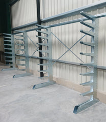 Nukeson Industrial Cantilever Racking, Shelving & Tube Storage (4 Sizes Available) - Indoor Outdoors