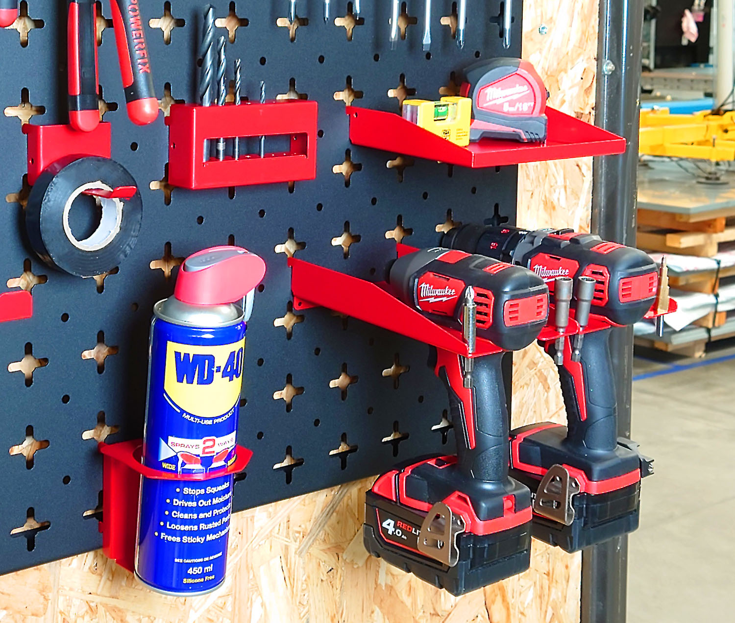 Nukeson Tool Wall Organiser Starter Kit - Tools & DIY - Indoor Outdoors