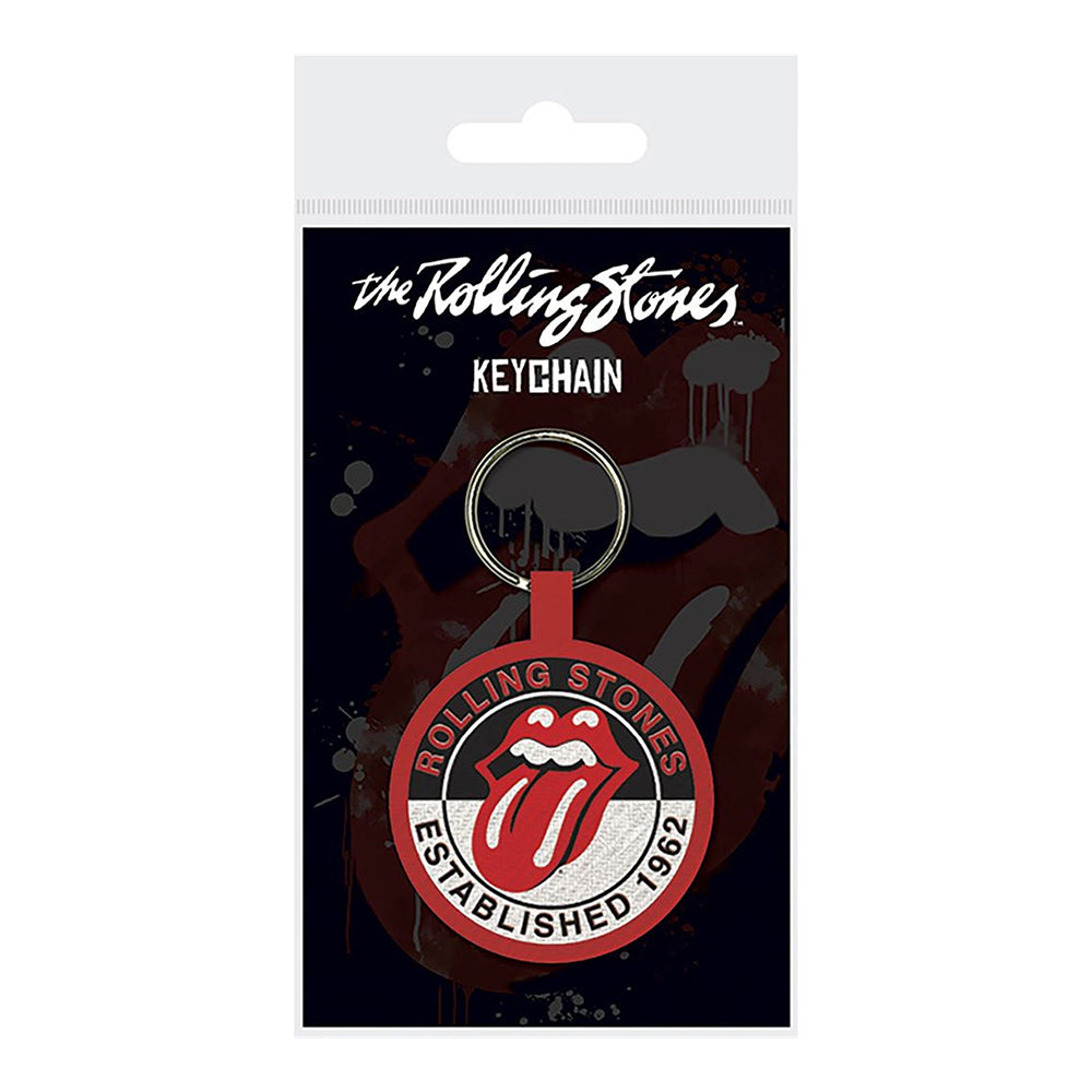 Rolling Stones Woven Keyring