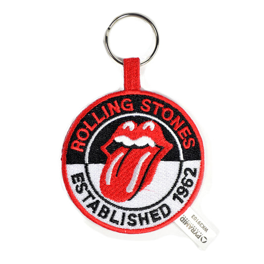 Rolling Stones Woven Keyring