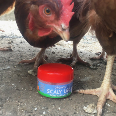 Jake's Farm Yard Organic Scaly Leg Treatment Soothing Jelly - For Chickens & Poultry (50ml Jar)