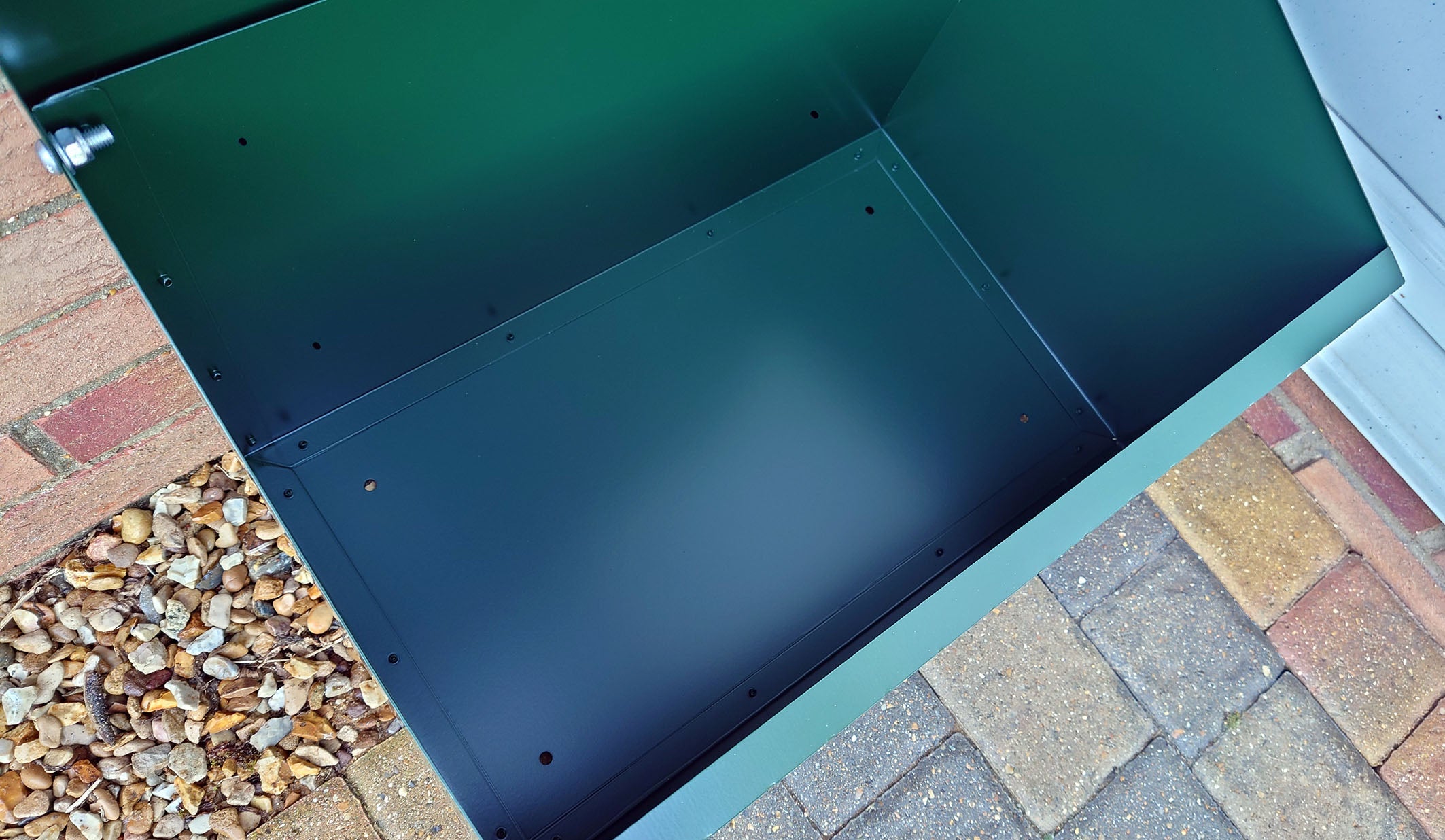 Secure Deliveries Lockable Parcel Drop Box - Indoor Outdoors