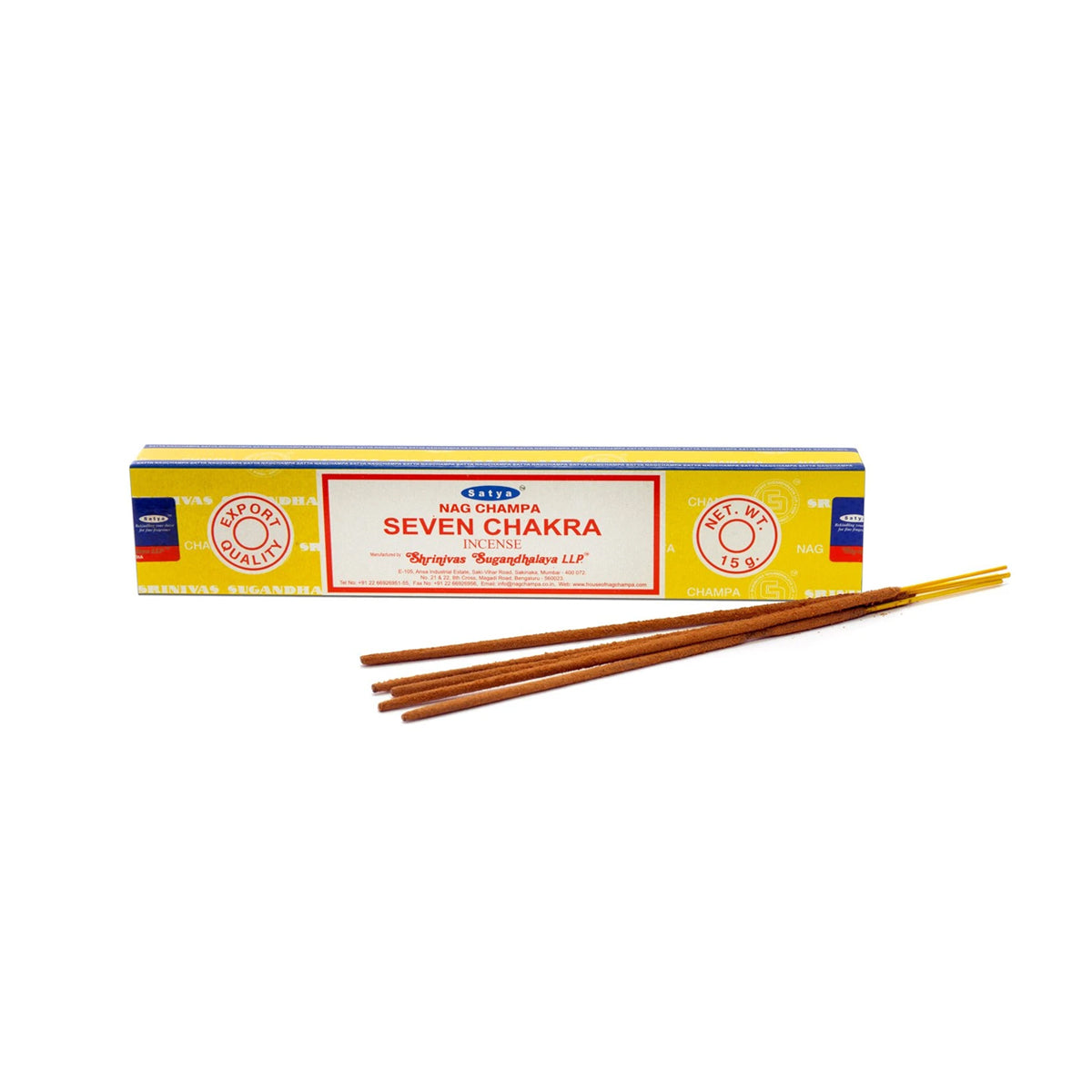 Satya Handmade Indian Incense Sticks (4 Scents Available)