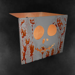 Halloween "Trick or Treat" Skeleton Box