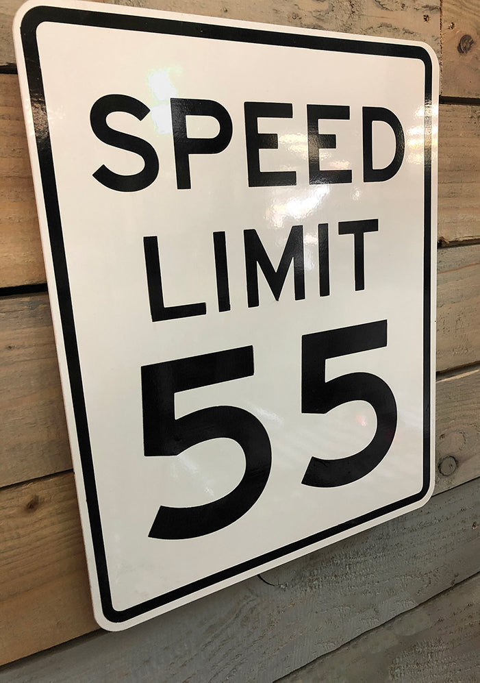 Steel American Speed Limit Sign Automobilia (4537558138954)
