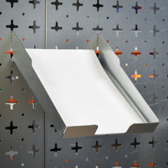 Nukeson Tool Wall - A4 45° Angled Paper Tray Attachment - Indoor Outdoors