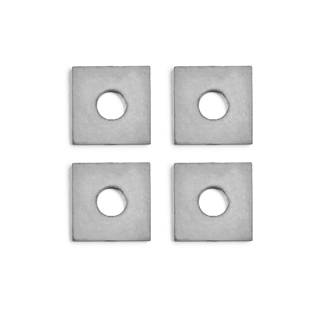 Stainless Steel Square Washers 3 Sizes Available Made in UK
