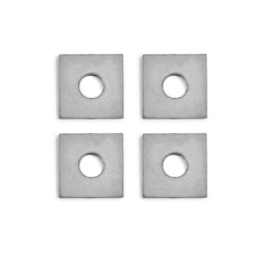 MegaMaxx UK™ Stainless Steel Square Washers (3 Sizes Available) - Indoor Outdoors