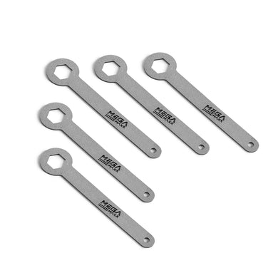 MegaMaxx UK™ M8 13mm Mini Spanners (Pack of 5) - Indoor Outdoors