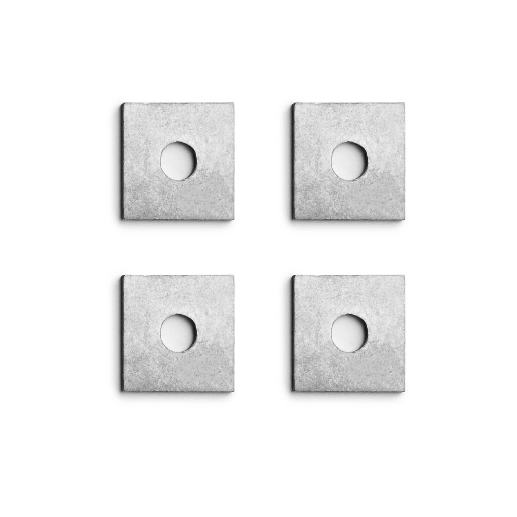 Stainless Steel Square Washers 3 Sizes Available Made in UK