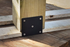 SleeperFit Ultra-Strong Multi-Purpose Joining Plate Flat Bracket - Indoor Outdoors