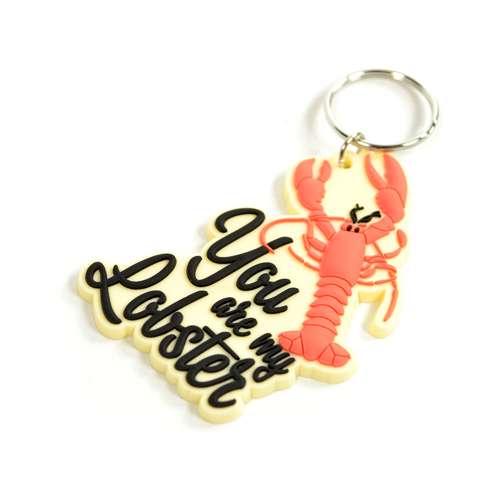 Friends "You Are My Lobster" Rubber Keyring