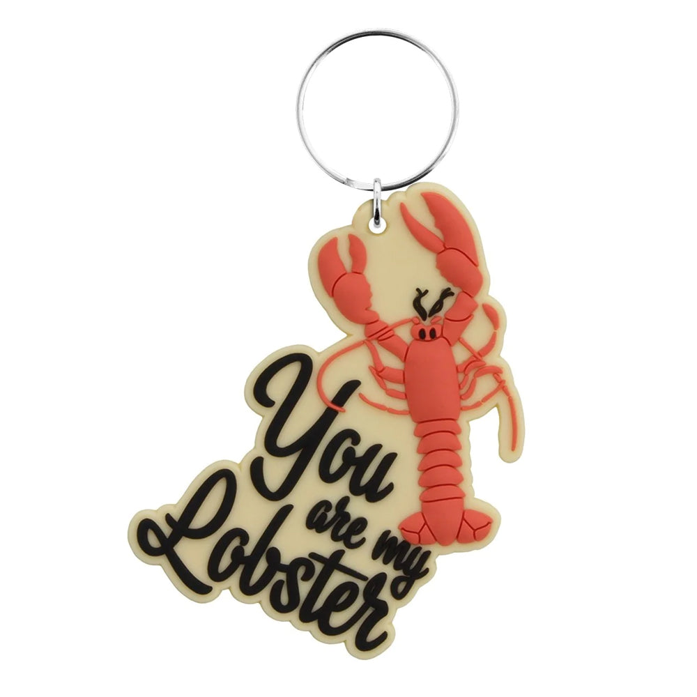 Friends "You Are My Lobster" Rubber Keyring