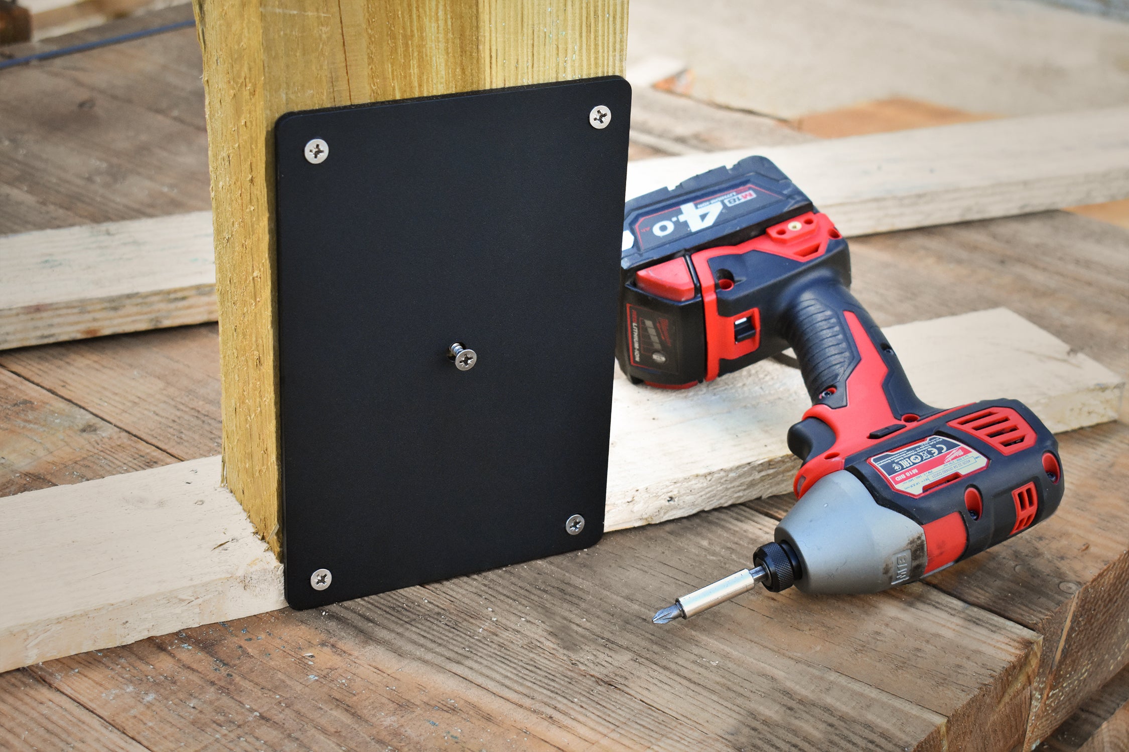 SleeperFit Ultra-Strong Multi-Purpose Joining Plate Flat Bracket - Indoor Outdoors