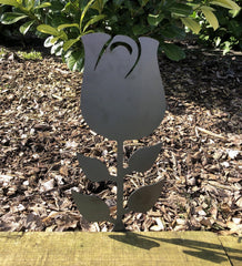 Bellamy Rustic Steel Garden Art Metal Flower Ornaments - Indoor Outdoor