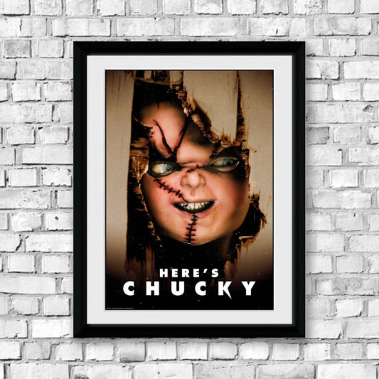 Chucky Horror Icons Framed Collectors Print | Indoor Outdoors