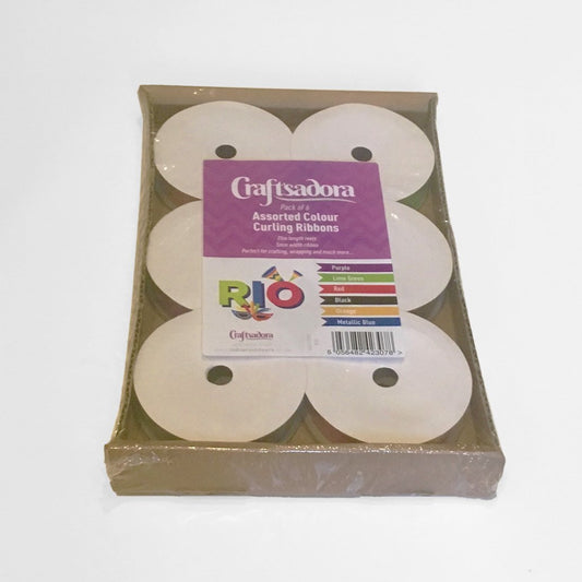 Craftsadora Assorted Ribbon Reel 6-Packs (2 Styles) | Indoor Outdoors