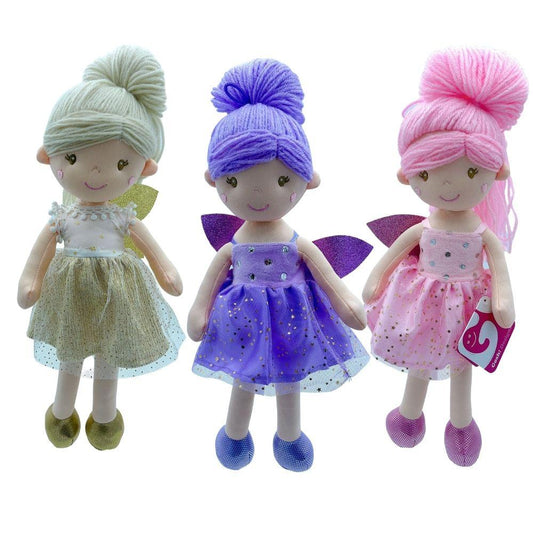Kids Woollen Plush Fairy Dolls (3 Styles) - Indoor Outdoors