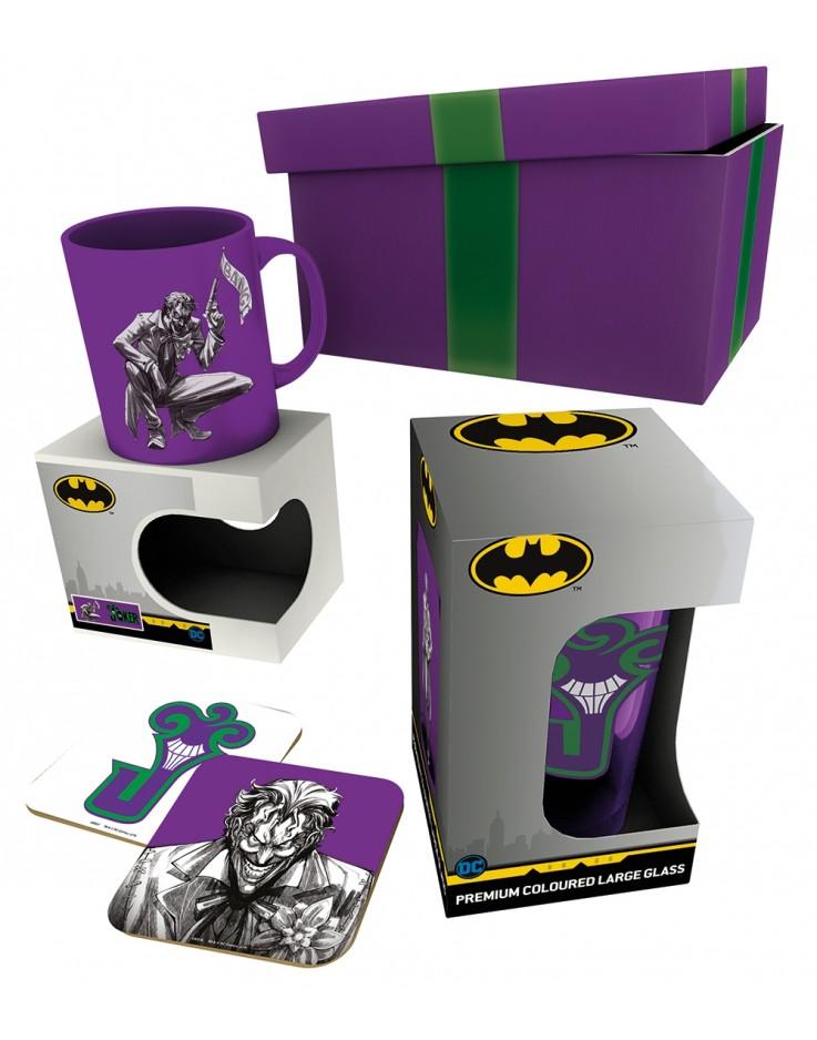 DC Comics The Joker Collectable Drinkware Gift Box Indoor Outdoors