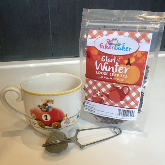 Faker Baker Start of Winter Pumpkin Spice Loose Leaf Tea | Indoor Outdoors