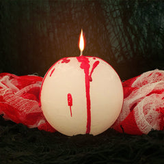 Halloween Spooky "Bleeding" Candles Indoor Outdoors
